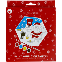 Paint Your Own Christmas Canvas