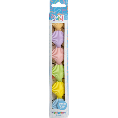 Jotz! Shell Stacking Highlighters: Pack of 6 image number 1