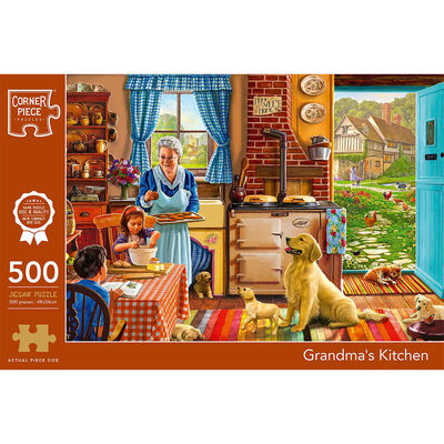 Grandma&rsquo;s Kitchen 500 Piece Jigsaw Puzzle image number 1
