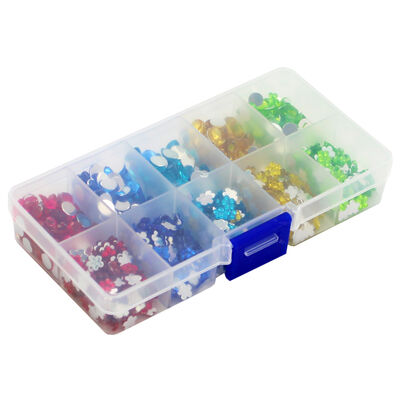 Mini Gemstones in Organiser - Assorted From 0.25 GBP | The Works