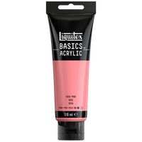 Liquitex Basics Acrylic Rose Pink: 118ml