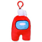 Among Us Clip On Crewmate Plush: Red image number 1