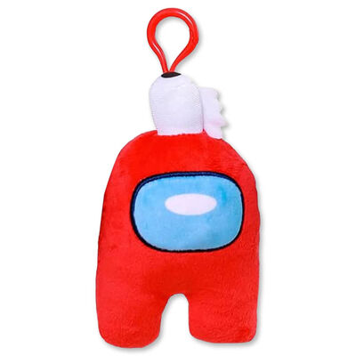 Among Us Clip On Crewmate Plush: Red image number 1