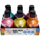 Ready Mixed Glitter Paints: Pack of 6 image number 2