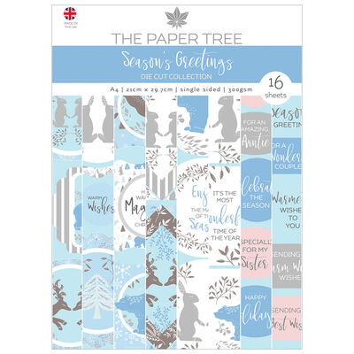 Season&rsquo;s Greetings Die Cut Collection image number 1