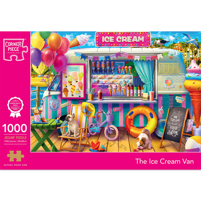 The Ice Cream Van 1000 Piece Jigsaw Puzzle image number 1