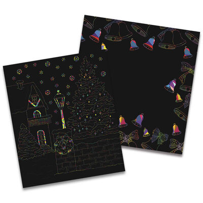 Christmas Scratch Art for Adults image number 2