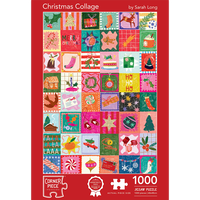 Christmas Collage 1000 Piece Jigsaw Puzzle