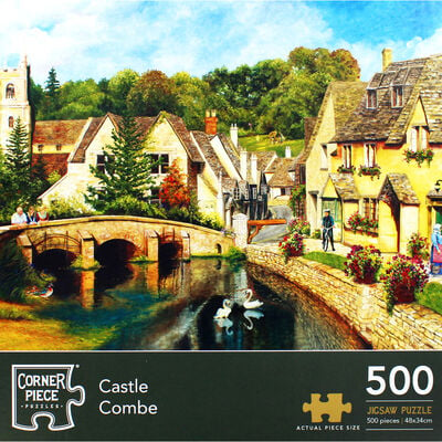 Castle Combe 500 Piece Jigsaw Puzzle image number 2