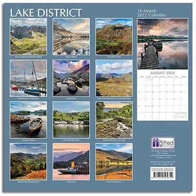 Lake District 2022 Square Calendar image number 3