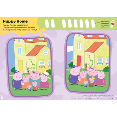 Peppa Pig: Peppa&rsquo;s New Sister Sticker Activity Book image number 3