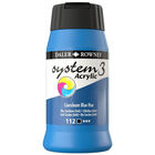 System 3 Acrylic Paint: Coeruleum Blue Hue 500ml image number 1