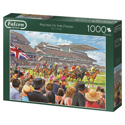 1000 Piece Racing to the Finish Jigsaw Puzzle image number 4