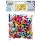 Craft Planet Multi-coloured Wooden Beads image number 1