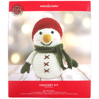 Snowman Crochet Kit
