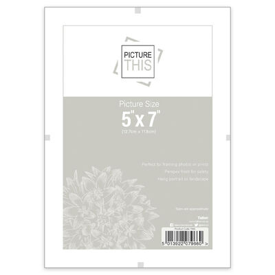 Perspex Clip Photo Frame: 5" x 7" image number 1