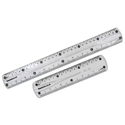 Works Essentials Flexi Ruler: Pack of 2 From 1.00 GBP | The Works