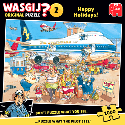 Wasgij Original 2 Happy Holidays! 1000 Piece Jigsaw Puzzle image number 4