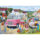 The Ice Cream Van by Trevor Mitchell 500 Piece Jigsaw Puzzle image number 2