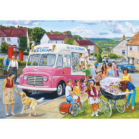 The Ice Cream Van by Trevor Mitchell 500 Piece Jigsaw Puzzle