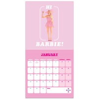 2024 Barbie The Movie Square Calendar