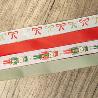 Christmas Collection Ribbon: Pack Of 4