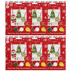 Paint Your Own Christmas Suncatchers Kit: Bundle of 6 image number 1