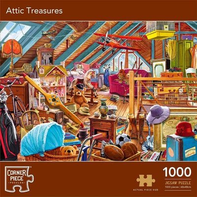 Attic Treasures 1000 Piece Jigsaw Puzzle image number 1