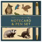 Patricia MacCarthy Wildlife Notecard & Pen Set image number 1
