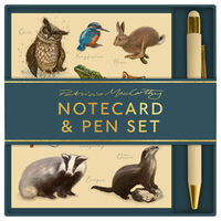 Patricia MacCarthy Wildlife Notecard & Pen Set