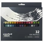 Crawford & Black Oil Pastels Set: Pack of 32 image number 1