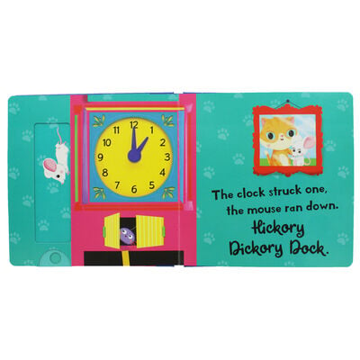 Hickory Dickory Dock: Push, Pull and Pop Book image number 2