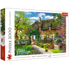Country Cottage 2000 Piece Jigsaw Puzzle image number 1