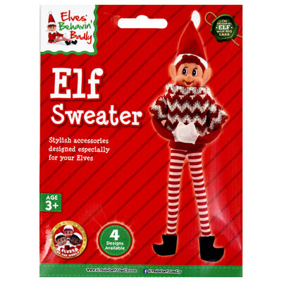 Knitted Elf Sweater: Assorted image number 1