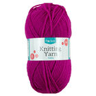 Fuchsia Knitting Yarn - 50g image number 1