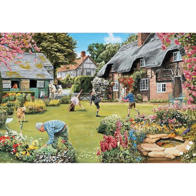 Cottage Garden 1000 Piece Jigsaw Puzzle image number 2
