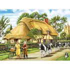 Village Cattle 500 Piece Jigsaw Puzzle image number 2