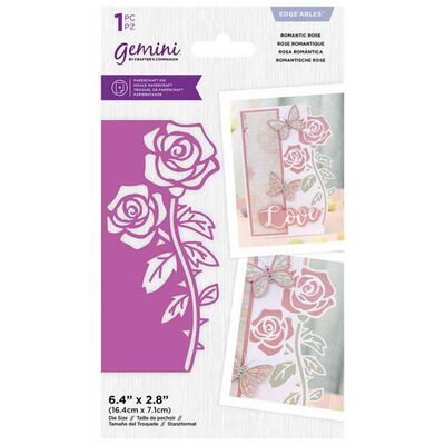 Gemini Modern Edge&rsquo;ables Die: Romantic Rose image number 1
