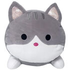 PlayWorks Hugs & Snugs Plush Toy: Grey Kitten image number 1