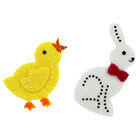 Self Adhesive Bunny and Chick Embellishments - 20 Pack image number 2