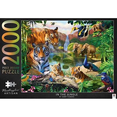 Mindbogglers Artisan In the Jungle 2000 Piece Jigsaw Puzzle image number 1