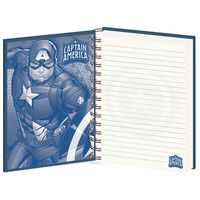 A5 Wiro Captain America Notebook
