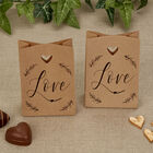 10 Kraft Mini Wedding Favour Bags image number 4
