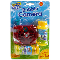 Bubble Camera with Bubble Solution