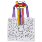 Colour Your Own Cute Food Bag: Pack of 12 image number 2
