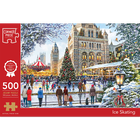 Ice Skating 500 Piece Jigsaw Puzzle image number 1