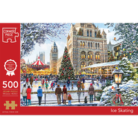 Ice Skating 500 Piece Jigsaw Puzzle