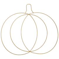Pumpkin Wire Wreath