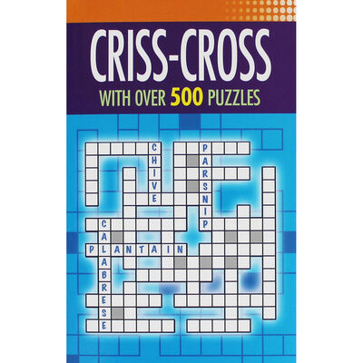 Criss-Cross: With Over 500 Puzzles image number 1