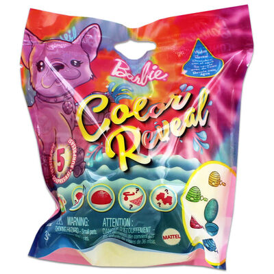 Barbie Colour Reveal Pets Blind Bag: Assorted image number 1
